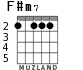 F#m7 - вариант 4