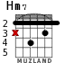 Hm7 для гитары