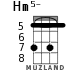 Hm5- для укулеле