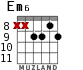 Em6 для гитары - вариант 6