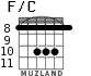 F/C для гитары - вариант 2