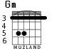 Gm для гитары - вариант 1