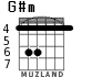 G#m для гитары - вариант 1