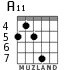 A11 для гитары - вариант 2