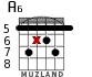 A6 для гитары - вариант 6