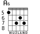 A6 для гитары - вариант 7