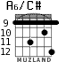 A6/C# для гитары - вариант 8