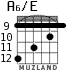 A6/E для гитары - вариант 9