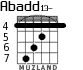 Abadd13- для гитары - вариант 2