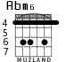Abm6 для гитары - вариант 1