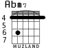 Abm7 для гитары - вариант 2