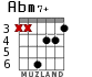 Abm7+ для гитары - вариант 2