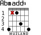 Abmadd9 для гитары - вариант 3