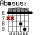 Abmsus2 для гитары - вариант 3