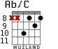 Ab/C для гитары - вариант 5