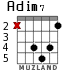 Adim7 для гитары - вариант 3