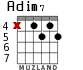 Adim7 для гитары - вариант 4