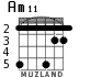 Am11 для гитары - вариант 3