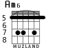 Am6 для гитары - вариант 2
