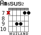 Am6sus2 для гитары - вариант 5