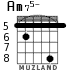Am75- для гитары - вариант 5
