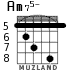 Am75- для гитары - вариант 6