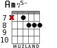 Am75- для гитары - вариант 7
