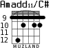 Amadd11/C# для гитары - вариант 7