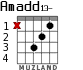 Amadd13- для гитары - вариант 2