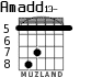 Amadd13- для гитары - вариант 6