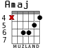 Amaj для гитары - вариант 4