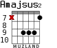 Amajsus2 для гитары - вариант 4