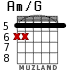 Am/G для гитары - вариант 5