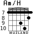 Am/H для гитары - вариант 5
