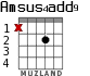 Amsus4add9 для гитары
