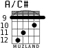 A/C# для гитары - вариант 5