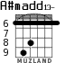A#madd13- для гитары - вариант 5