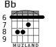 Bb для гитары - вариант 3