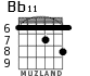 Bb11 для гитары - вариант 1