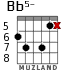 Bb5- для гитары - вариант 4