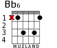 Bb6 для гитары - вариант 3