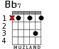 Bb7 для гитары - вариант 2