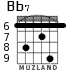 Bb7 для гитары - вариант 4