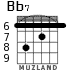Bb7 для гитары - вариант 5