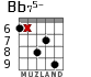 Bb75- для гитары - вариант 5