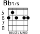 Bb7/6 для гитары - вариант 2