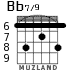 Bb7/9 для гитары - вариант 5