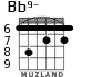 Bb9- для гитары - вариант 3