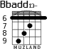 Bbadd13- для гитары - вариант 2