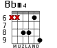 Bbm4 для гитары - вариант 3
